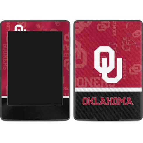 University of Oklahoma Split Jersey Amazon Kindle Skin